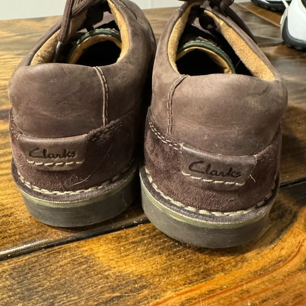 Clark’s men’s cushion pace, Size 10. Brown.Tann color